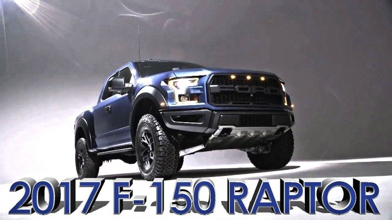 FORD F150 RAPTOR 2017 new model